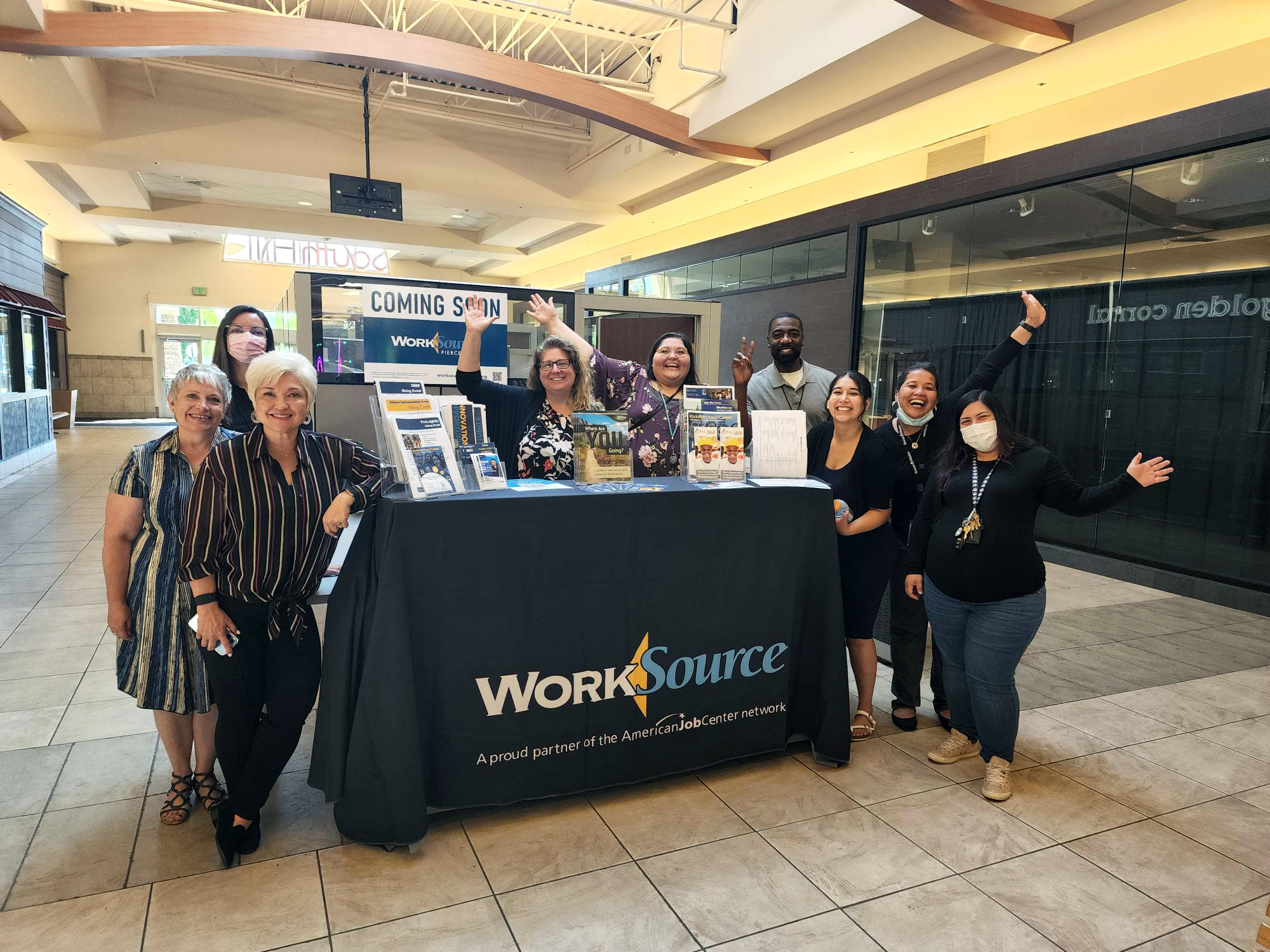 Worksource Service Providers At New South Hill Mall Location 