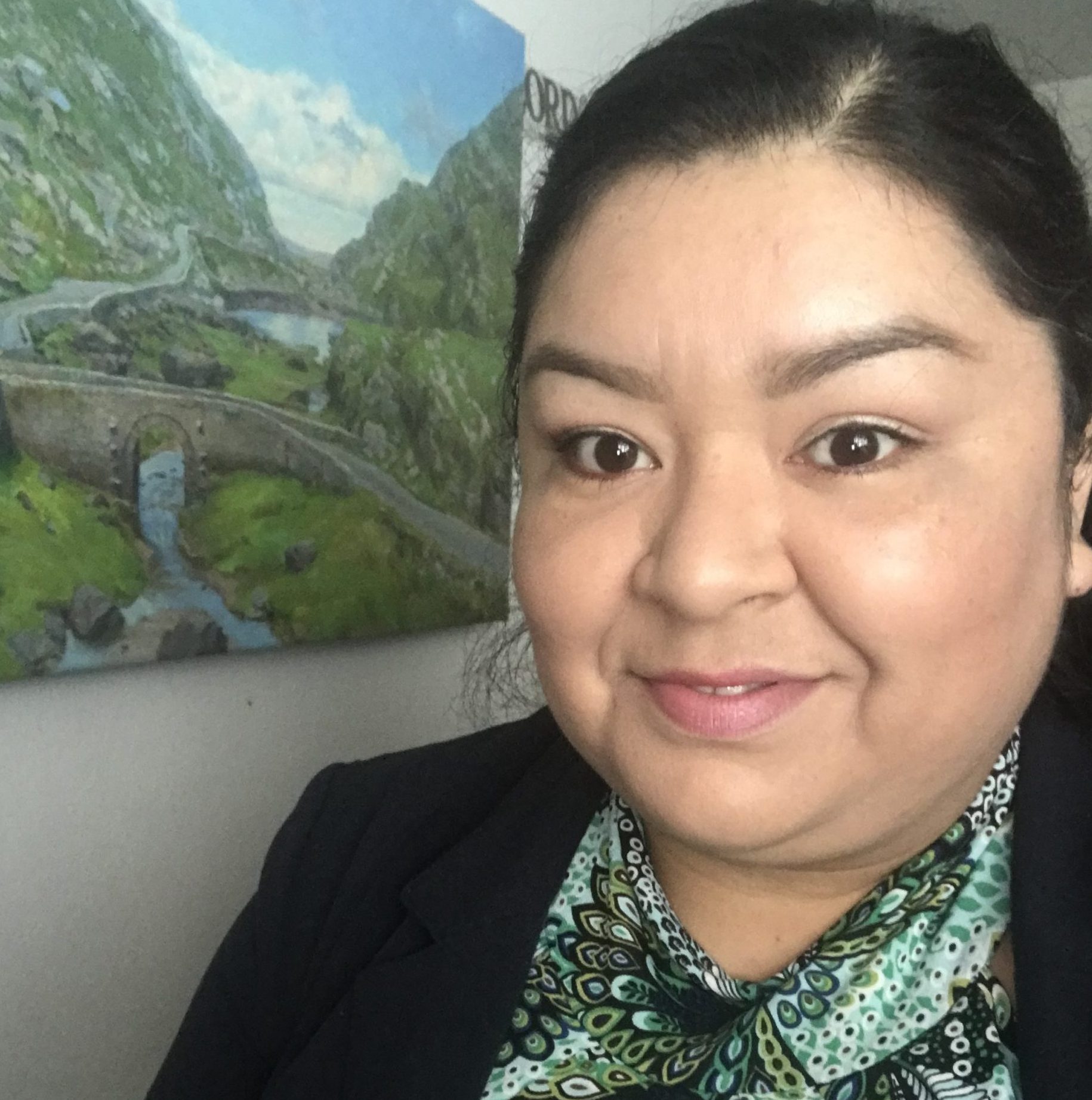 Guadalupe a WorkSource customer smiling